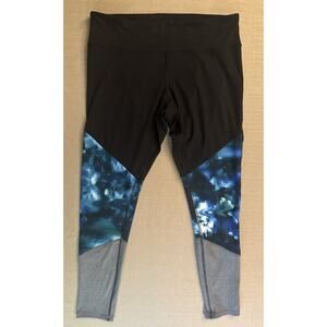 Champion Duo Dry Women’s XXL Leggings Comfort Running Lounge Pants Geometric